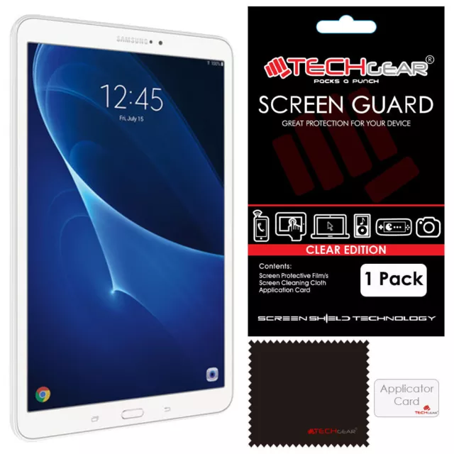 TECHGEAR Screen Protector Cover for Samsung Galaxy Tab A 10.1 SM-T580 SM-T585