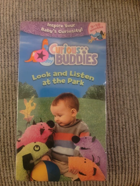 CURIOUS BUDDIES LOOK And Listen At The Park DVD+Insert Paper Good