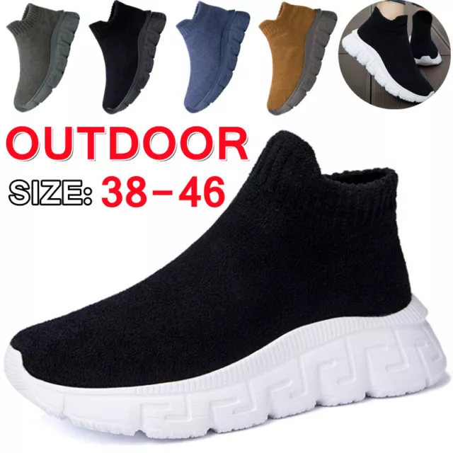 New Casual Mens Running Sports Shoes Breathable Sneakers Outdoor Tennis Athletic