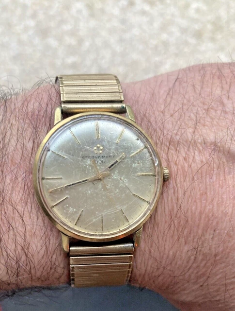 Mouvement Mécanique Vintage Eterna Pour Montre – Pour Pièces Détachées Ou Réparation – Occasion