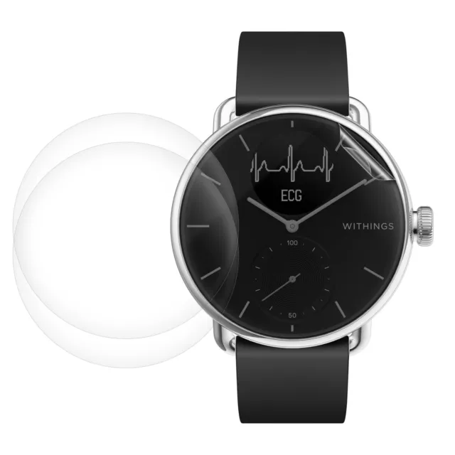 3x Protection écran pour Withings Scanwatch 38mm