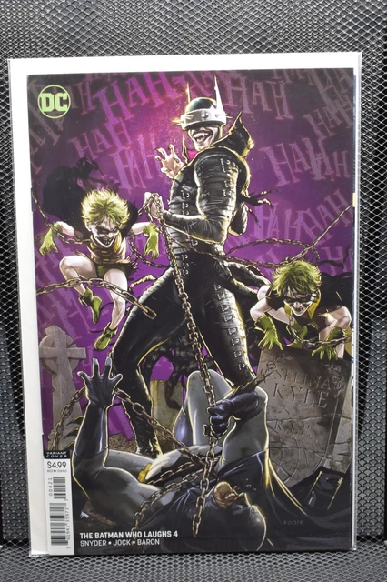 Batman Who Laughs #4 Kaare Andrews Variant DC Comics 2019 Scott Snyder 9.4