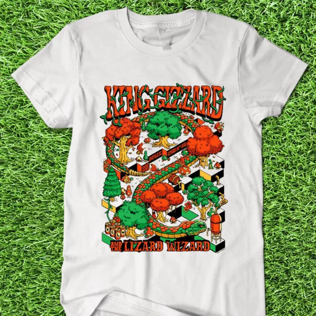 King Gizzard And The Lizard Wizard Asheville Cotton Unisex S-4XL Tee THAEB758