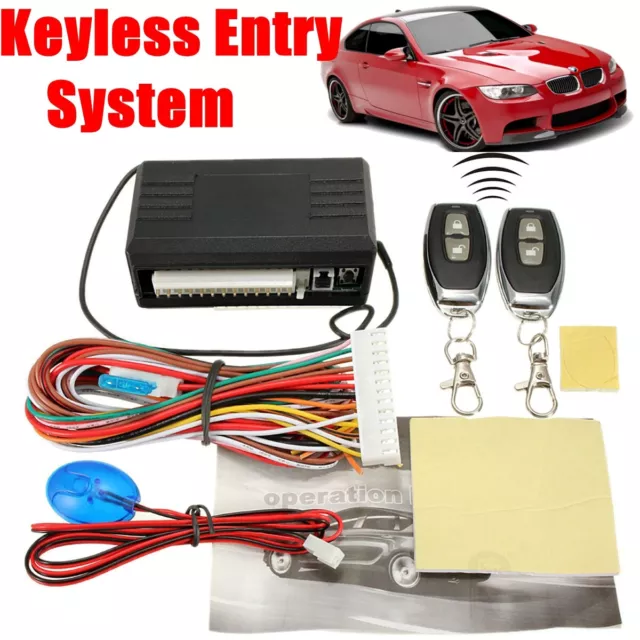 Universal Funkfernbedienung Keyless Entry System Zentralverriegelung Auto KFZ