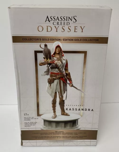 Assassins Creed Odyssey Collectors Gold Edition Kassandra Figurine /Read