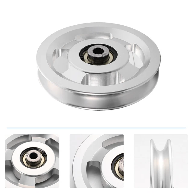 Lot De 4 Roues De Siège Pour Rameur - Poulies à Roulements 43mm - Compatibles Équipement Fitness (Vélo, Etc.)