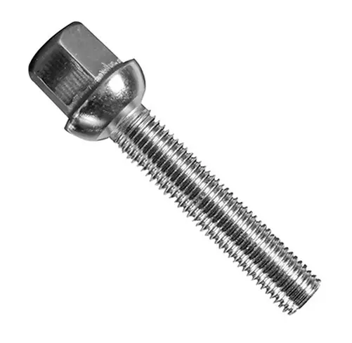 Boulons Fixation Roues , Boulon Sphérique 12X1,5, Clé 17, Longs 40MM-20 Pièces