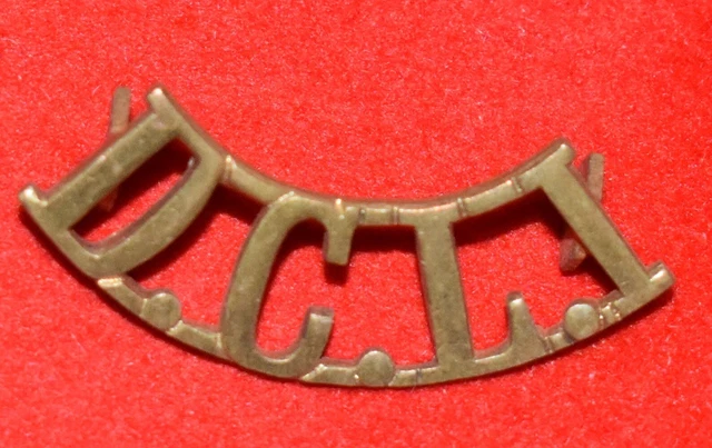British Army. Duke of Cornwall's Light Infantry Genuine Shoulder Title