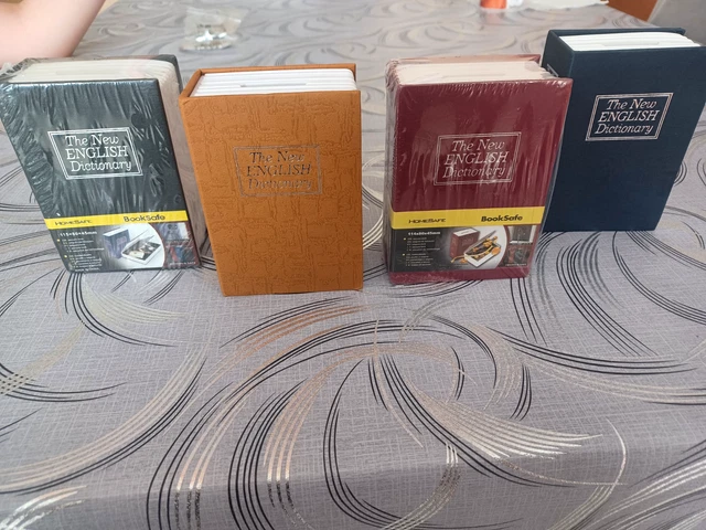 Cassaforte Libro Vocabolario - Nascondiglio Segreto Per Soldi E Oggetti Preziosi, Design Discreto - Foto 2