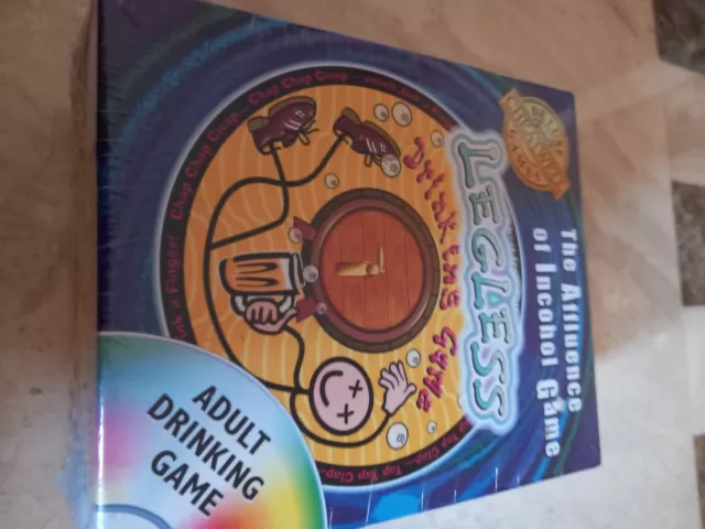 Legless Adult Drinking Cd Game  Cheatwell Games New Sealed