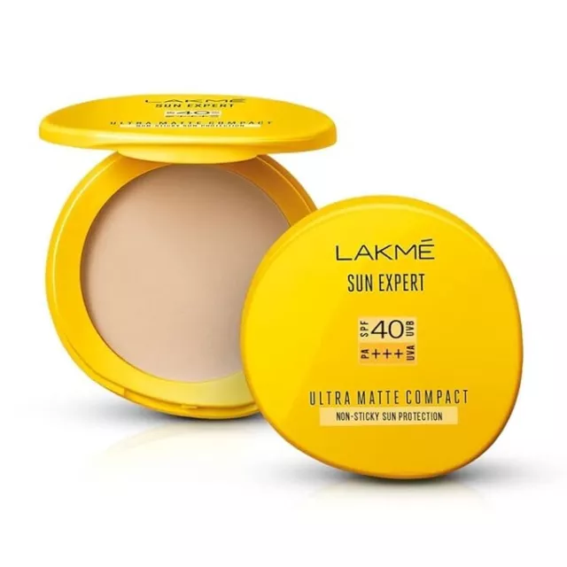 Lakme Sun Expert Ultra Matte Spf 40 Pa+++ Compact, Non Greasy Non Sticky 7 gm