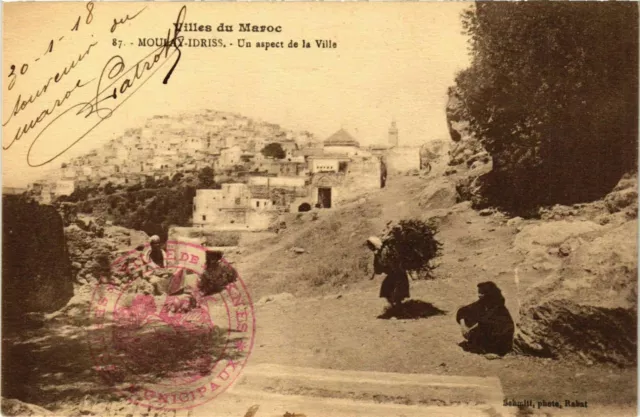 CPA AK MOULAY IDRIS - An Aspect of the City Morocco (797292)