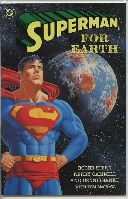 Superman For Earth 1991 one-shot near mint comic book