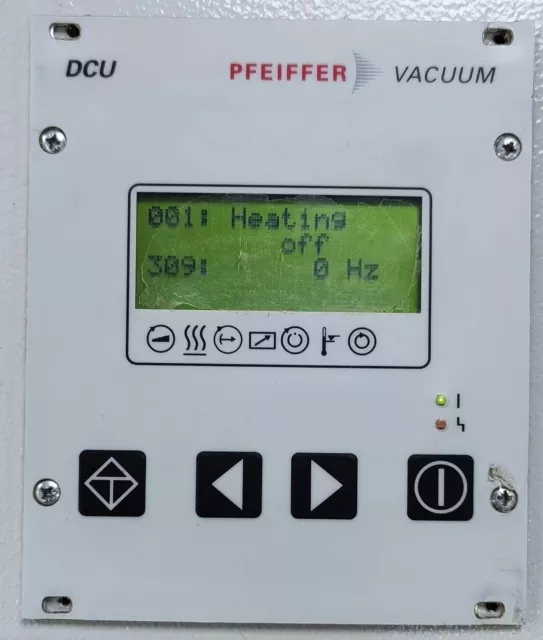 Pfeiffer Dcu001 Turbo Pump Controller, Pm041816At, Working