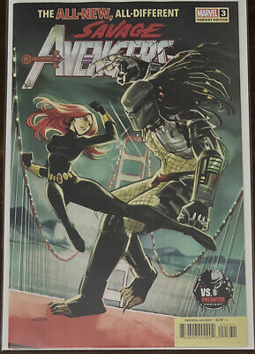 Savage Avengers #3 NM 9.4 MIRKA ANDOLFO VS PREDATOR VARIANT MARVEL COMICS 2022