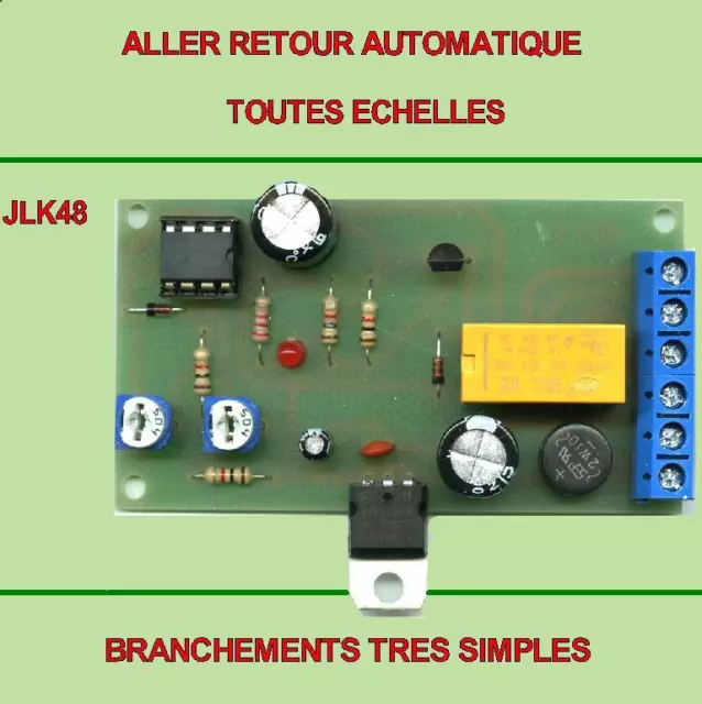 VA ET VIENT AUTOMATIQUE,compatible Jouef,Hornby,Roco,LGB,Lima,Fleischmann,etc..