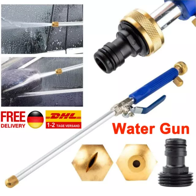 Garden/Car Washer Spray Gun Power High Pressure Water Lance Hose Pipe Nozzle Jet