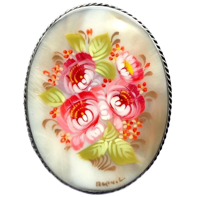 Peinture á l'Huile 100% Peint á La Main 3D Effect Relief Cadre Bois 70x150cm Fleurs Roses - Fine Asianliving