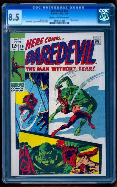 Daredevil 49 Cgc 8.5 Unpressed 2009 Graded 2/69💎 Check Out Our 9.2 & 9.6 Copies
