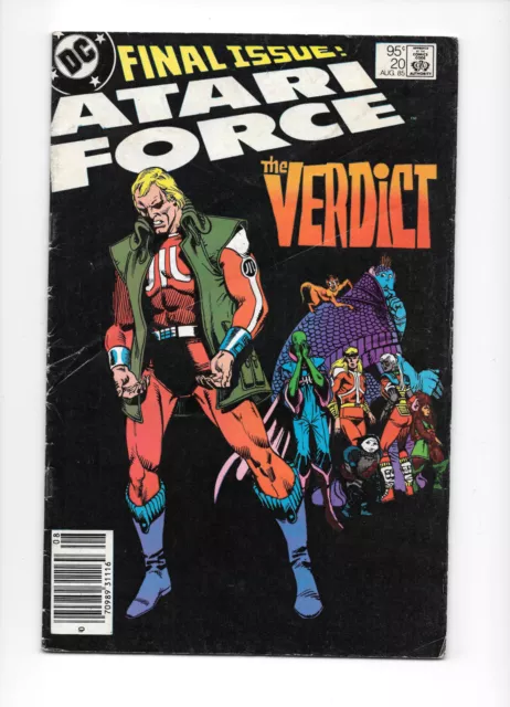 Atari Force #20B 1985 FN Newsstand Canadian Price Variant DC Comics