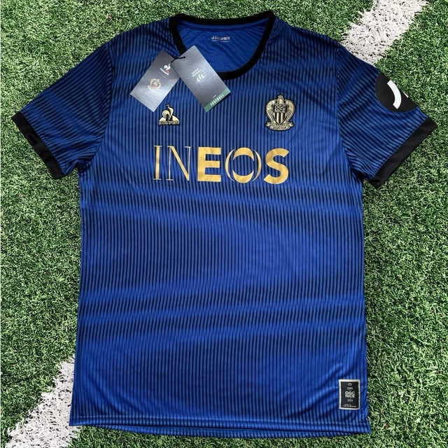 Maillot Burrda Sport OGC Nice 3ème 2012-2013 – Bleu – Homme Taille M