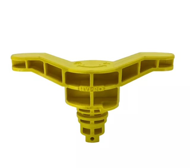 2800-0030 Hypro Yellow Tee Valve Handle For Cleanload Chemical Eductor