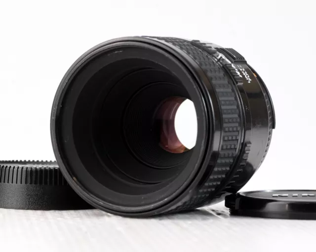 Nikon AF Micro Nikkor 60nn f/2.8 D 1:1 Macro Lens for F-mount SLR Camera JAPAN