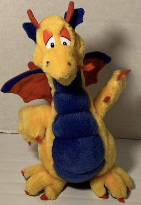 yellow dragon plush