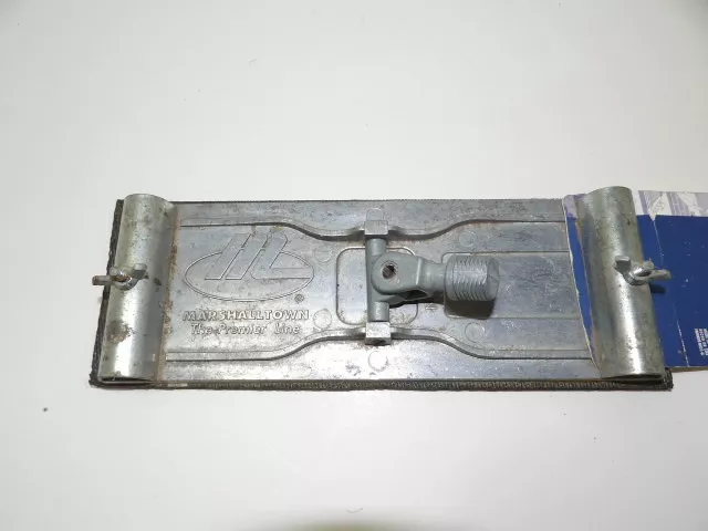 Marshalltown Swivel Pole Drywall Sander Head 9 3/8" x 3 1/4"  Threaded Male End