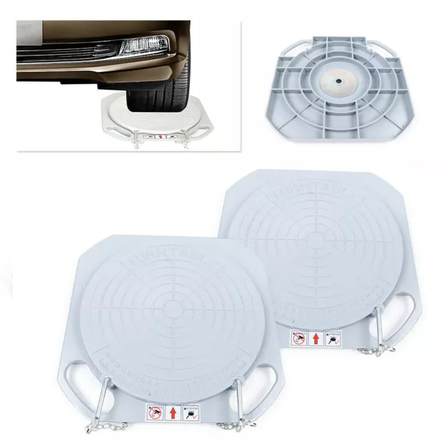 2 * Wheel Durable Car Truck Front End Wheel Alignment Tool Alignment Turn Plates