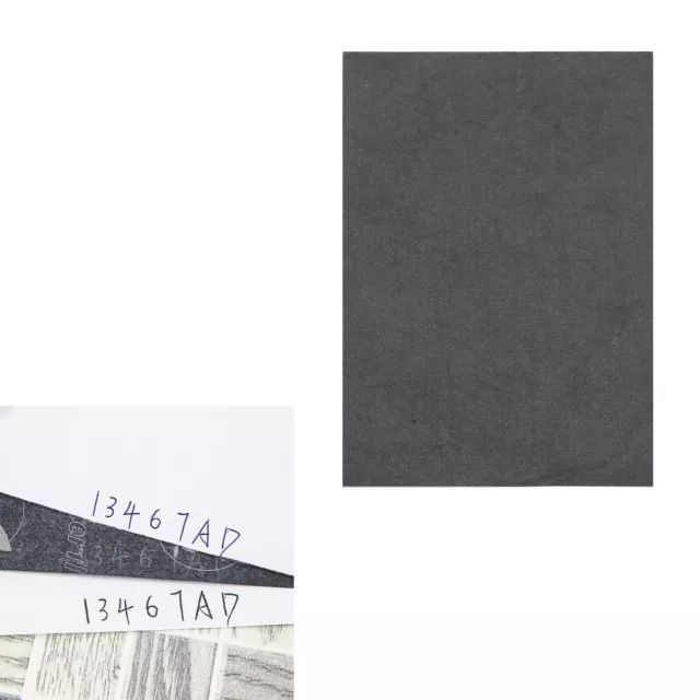 100x Schwarz Kohlenstoff Zeichnung Transferpapier Set A4 Kopieren Skizzierung