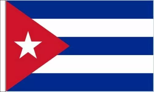 Pack Of 2 Cuba Sleeved Flag suitable for Boats 45cm x 30cm