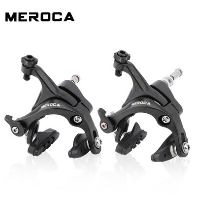 Parte Pinza Freno Bicicletta Nero Morsetto componente Ciclismo HOT DUAL-axis 