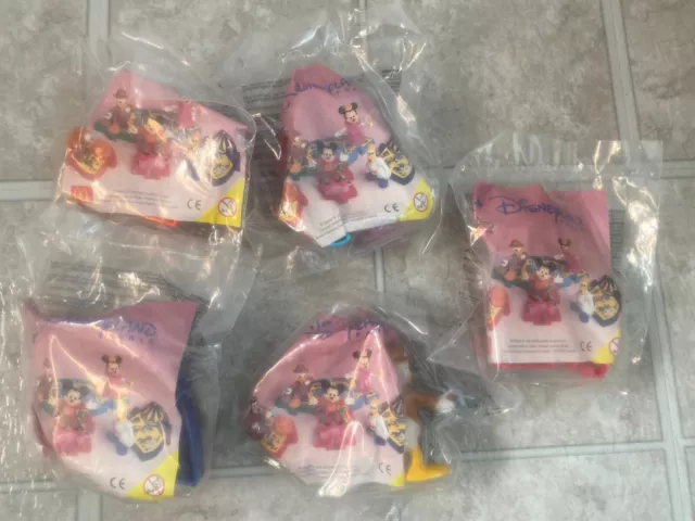 McDonald's Disneyland Paris Happy Meal Toys fullset 1997 Vintage Rare New