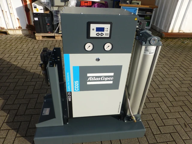 ATLAS COPCO essiccatore ad adsorbimento CD 25 + filtro medico 2017 inutilizzato
