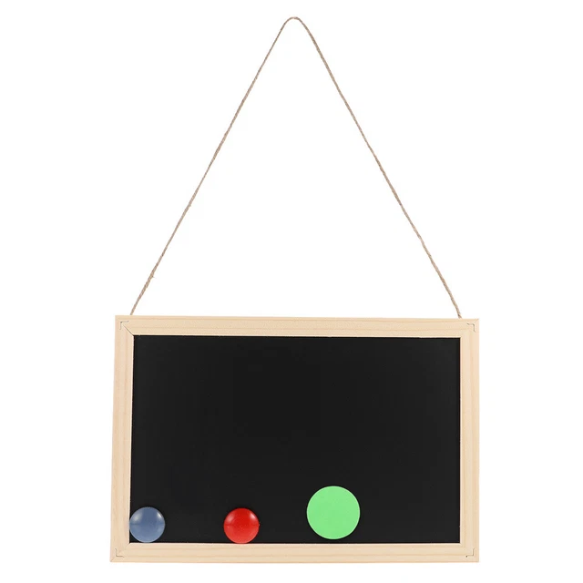 1 Set Mini Desktop Message Board Home Magnetische zweiseitige Kinder kleine