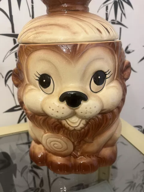 Vintage Ceramic Animal Cookie Jar 1960's-Japan Del Boy’s Cigar Holder