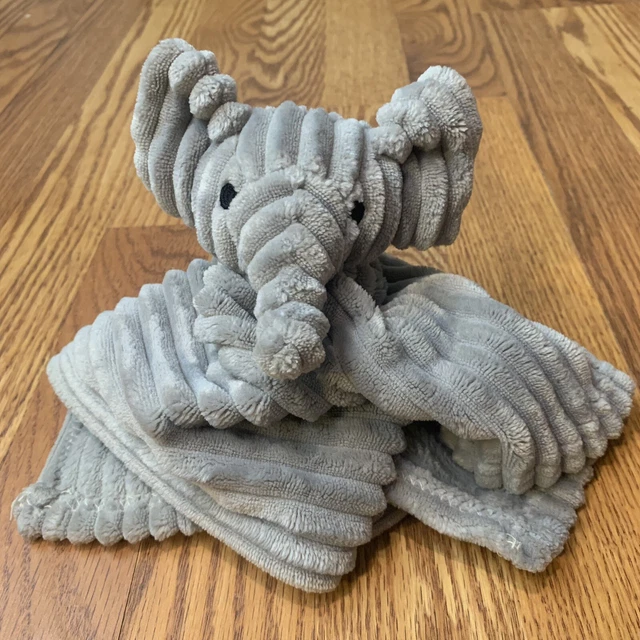 Mon Conejo Gris Acosanado Peluche Elefante Bebé Amoroso Manta de Seguridad Juguete