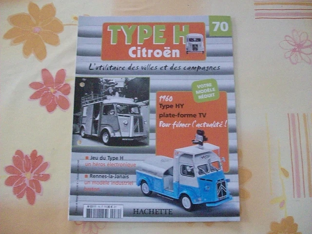 Eligor 1/43 – Citroën HY Fourgon Plateau 1966 – Hachette AX512 – Modèle De Collection