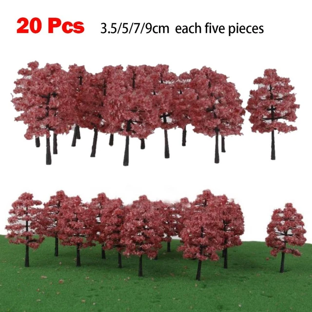 MODELLO ALBERO*20 PLASTICA Albero Psicologico Insegnamento Sabbia Modello Tavolo EUR 11,09