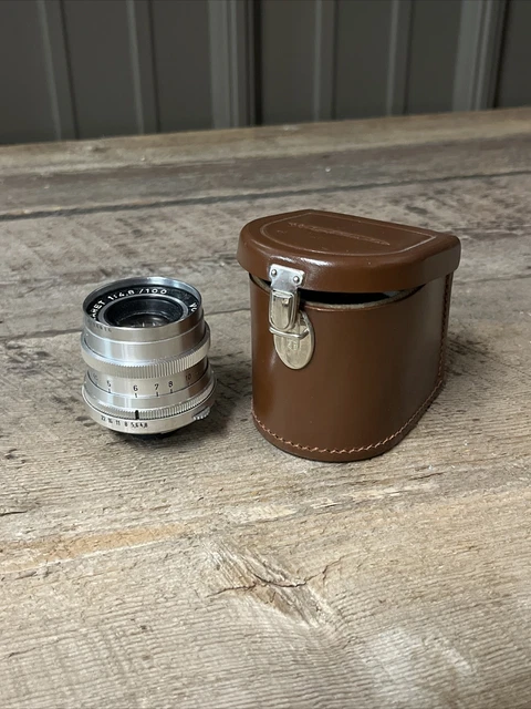 Vintage Voigtlander Dynaret 100Mm F4.8 Portrait Camera Lens For Vitessa T