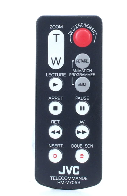 Télécommande JVC RM-V705S Pour Caméscope Mini DV - Originale - Garantie 6 Mois
