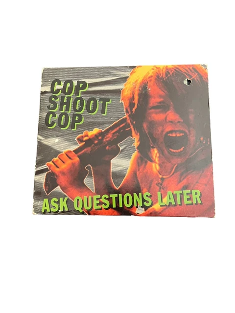 COP SHOOT COP - Ask Questions Later (Limited Edition Green