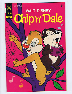Walt Disney Chip 'n' Dale # 15 Gold Key 1972 The Big Crack-Up
