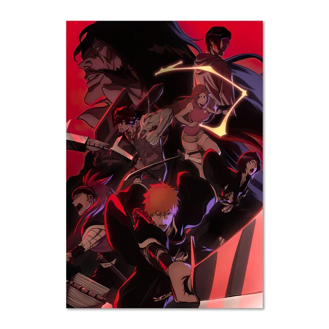 BLEACH THOUSANDYEAR BLOOD War Poster Key Art High Quality Prints