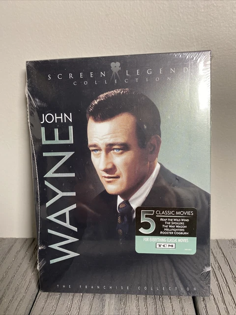 NEW - John Wayne: Screen Legend Collection - 3 DVD SET SEALED Spoilers Cogburn