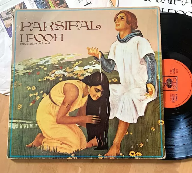 POOH - Parsifal - LP ITA 1973 Gatefold 1° Stampa CBS (con Booklet) VINILE VG