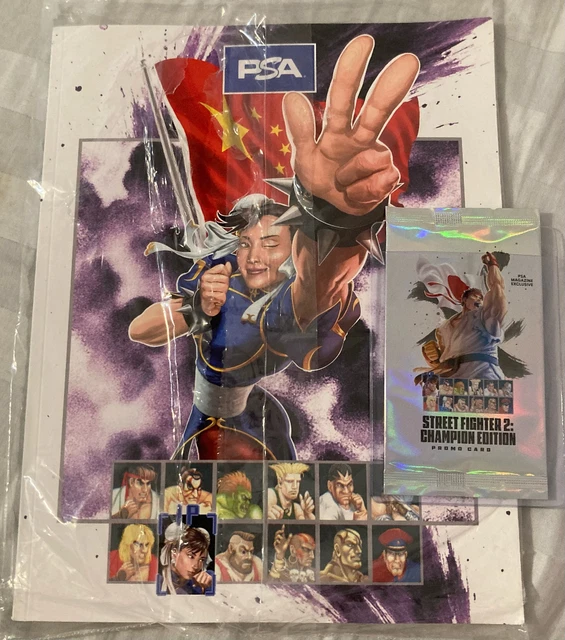 PSAマガジン　2025JUNE ストリートファイター2 June 2025 PSA Magazine Street Fighter VEGA + SEALED Promo