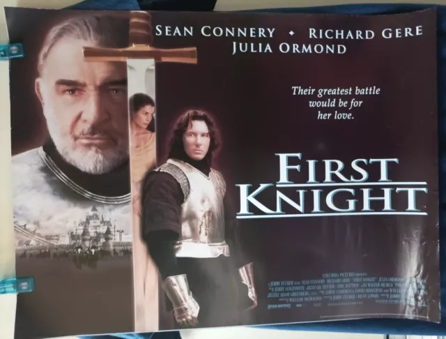 First Knight   Richard Gere Sean Connery Original Quad Cinema Poster