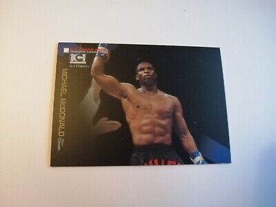 Michael McDonald K-1 Kickboxing 2000 Trading Card UFC MMA PRIDE RIZIN Topps